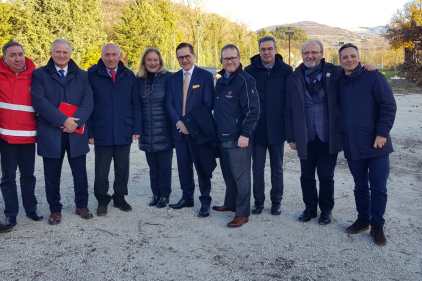 A Camerino e Muccia per la ricostruzione