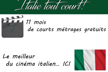 “Italie Tout Court!”, i cortometraggi italiani online