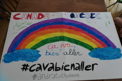 Quando #andrà tutto bene diventa #ça va bien aller