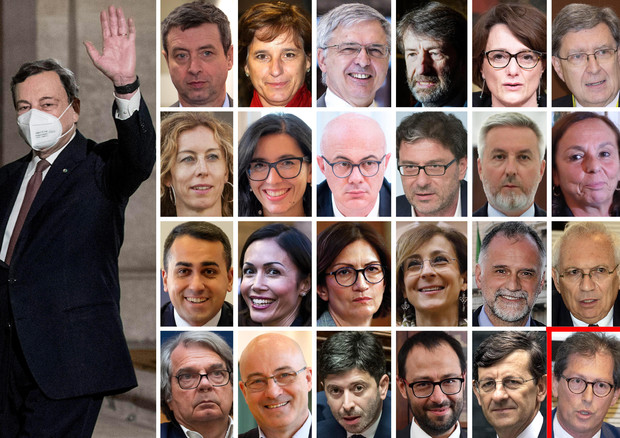 Governo Draghi: ecco la lista dei ministri