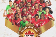 La tournée della nazionale canadese femminile di calcio