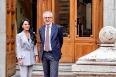 Alderisi incontra in Senato il nuovo direttore di Rai Italia Fabrizio Ferragni