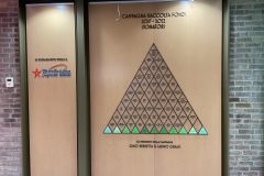 La “piramide dei donatori” alla Casa d’Italia