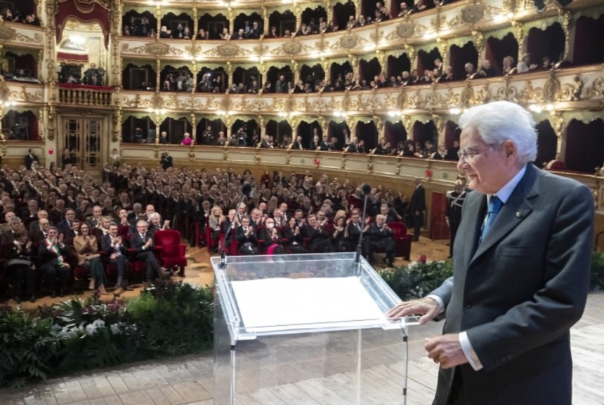 Mattarella: «La cultura unisce e l’unità rafforza l’Italia»