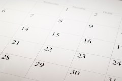Calendario comunitario: gli appuntamenti in programma