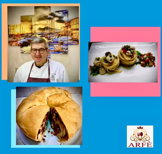 Antonio Arfè, il suo spaghetto quadrato e il tortano napoletano per la Pasqua